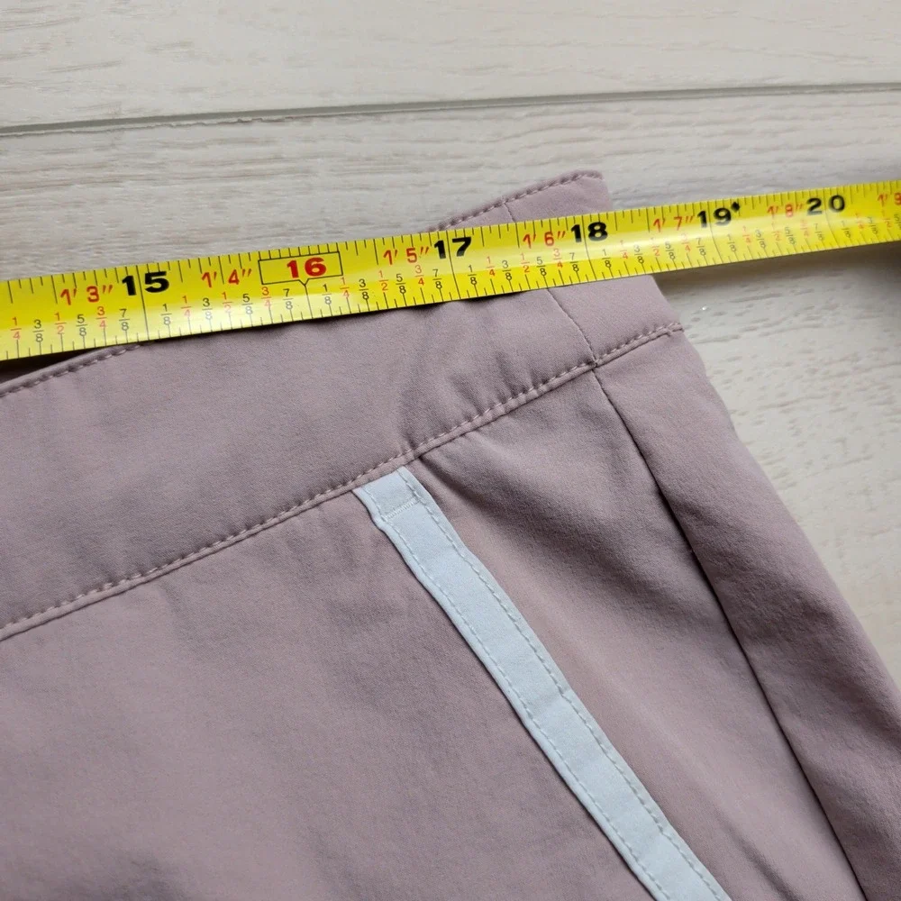 Dandy‎ Del Mar Gaucho Board Shorts Swim Trunks Mens 36 Pink Striped Retro